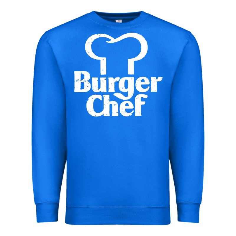 Vintage Burger Chef Classic Premium Sweatshirt by linhVisuals | Teevron