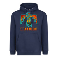 Navy thunderbird freebird Heavyweight Hoodie - JahusDesignShop