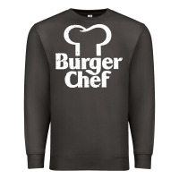Smoke vintage burger chef classic Premium Sweatshirt - linhVisuals