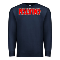 Navy melvins vocalis Premium Sweatshirt - linhVisuals