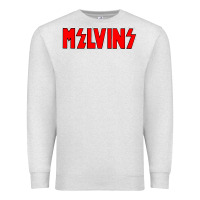 Oatmeal Heather melvins vocalis Premium Sweatshirt - linhVisuals