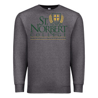 Charcoal Heather St. Norbert College Premium Sweatshirt - linhVisuals