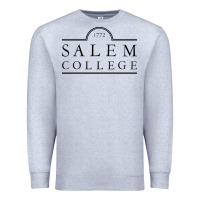 Heather Grey Salem College Premium Sweatshirt - linhVisuals