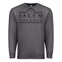 Charcoal Heather Salem College Premium Sweatshirt - linhVisuals