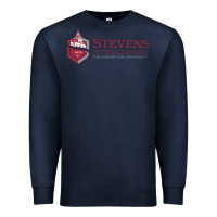 Navy Stevens Institute of Technology Premium Sweatshirt - linhVisuals