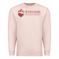 Pale Pink Stevens Institute of Technology Premium Sweatshirt - linhVisuals