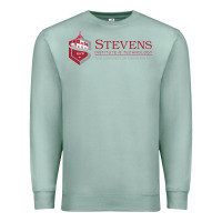 Seafoam Stevens Institute of Technology Premium Sweatshirt - linhVisuals