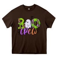 Chocolate Brown boo crew Heavy Core Tee - CowGirlArtShop