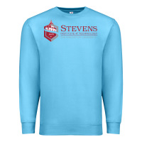 Ocean Blue Stevens Institute of Technology Premium Sweatshirt - linhVisuals