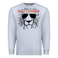 Heather Grey clay calloway sketch Premium Sweatshirt - linhVisuals