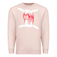 Pale Pink zodiac series gemini classic Premium Sweatshirt - linhVisuals