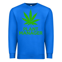 True Royal plant manager weed pot cannabis flippin sweet gear transparent copy Premium Sweatshirt - linhVisuals