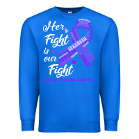 True Royal hodgkins lymphoma awareness t  shirt hodgkin's lymphoma awareness her Premium Sweatshirt - linhVisuals
