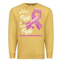 Antique Gold hodgkins lymphoma awareness t  shirt hodgkin's lymphoma awareness her Premium Sweatshirt - linhVisuals