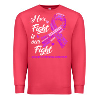 Cardinal hodgkins lymphoma awareness t  shirt hodgkin's lymphoma awareness her Premium Sweatshirt - linhVisuals
