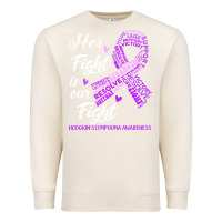 Sandshell hodgkins lymphoma awareness t  shirt hodgkin's lymphoma awareness her Premium Sweatshirt - linhVisuals