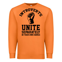 Carrot introverts unite Premium Sweatshirt - linhVisuals