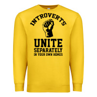 Lemon introverts unite Premium Sweatshirt - linhVisuals