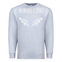 Heather Grey mumford and sons merch Premium Sweatshirt - linhVisuals