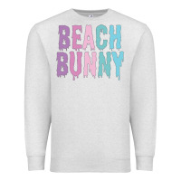 Oatmeal Heather beach bunny Premium Sweatshirt - linhVisuals