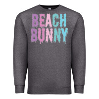 Charcoal Heather beach bunny Premium Sweatshirt - linhVisuals