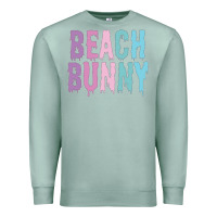 Seafoam beach bunny Premium Sweatshirt - linhVisuals
