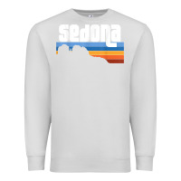 Dove Grey cute retro i love sedona arizona desert sunset az t shirt Premium Sweatshirt - linhVisuals