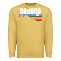 Antique Gold cute retro i love sedona arizona desert sunset az t shirt Premium Sweatshirt - linhVisuals