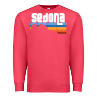 Cardinal cute retro i love sedona arizona desert sunset az t shirt Premium Sweatshirt - linhVisuals