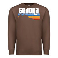 Chestnut cute retro i love sedona arizona desert sunset az t shirt Premium Sweatshirt - linhVisuals