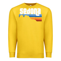 Lemon cute retro i love sedona arizona desert sunset az t shirt Premium Sweatshirt - linhVisuals