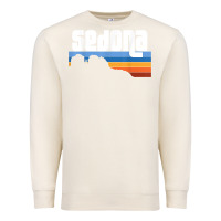 Sandshell cute retro i love sedona arizona desert sunset az t shirt Premium Sweatshirt - linhVisuals
