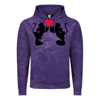 Cloud Purple Minnie Mouse Vintage Hoodie - CowhideDigitalArt