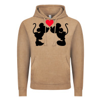 Vintage Coffee Minnie Mouse Vintage Hoodie - CowhideDigitalArt