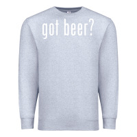 Heather Grey beer Premium Sweatshirt - linhVisuals