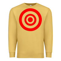 Antique Gold bullseye target Premium Sweatshirt - linhVisuals