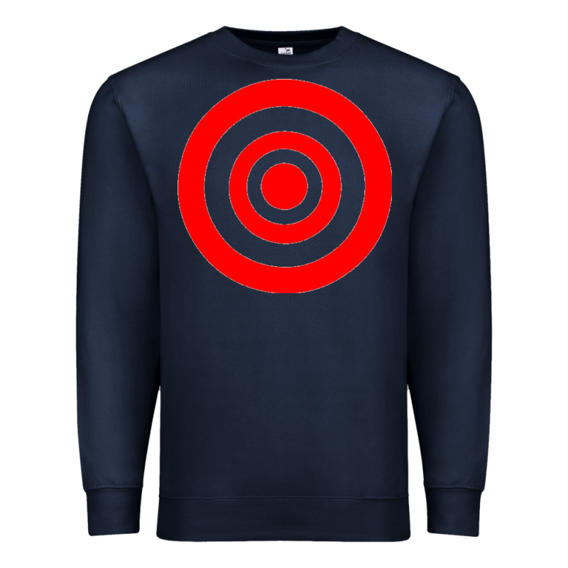 Bullseye Target Premium Sweatshirt by linhVisuals | Teevron