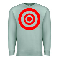 Seafoam bullseye target Premium Sweatshirt - linhVisuals
