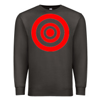 Smoke bullseye target Premium Sweatshirt - linhVisuals