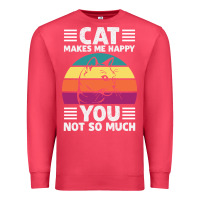 Cardinal Funny Cat Lover Sarcastic Cat Memes Premium Sweatshirt - linhVisuals