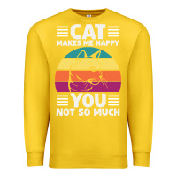 Lemon Funny Cat Lover Sarcastic Cat Memes Premium Sweatshirt - linhVisuals