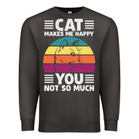 Smoke Funny Cat Lover Sarcastic Cat Memes Premium Sweatshirt - linhVisuals