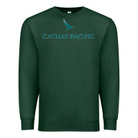 Sports Green cathay pacific essential Premium Sweatshirt - linhVisuals