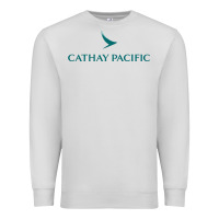 Dove Grey cathay pacific essential Premium Sweatshirt - linhVisuals