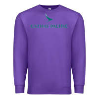 Purple cathay pacific essential Premium Sweatshirt - linhVisuals