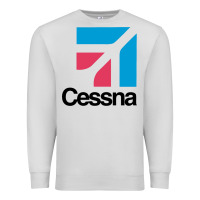 Dove Grey cessnas Premium Sweatshirt - linhVisuals