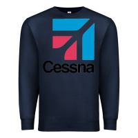 Navy cessnas Premium Sweatshirt - linhVisuals
