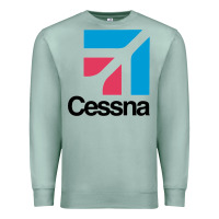 Seafoam cessnas Premium Sweatshirt - linhVisuals