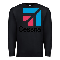 Black cessnas Premium Sweatshirt - linhVisuals