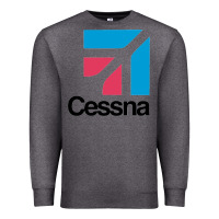 Charcoal Heather cessnas Premium Sweatshirt - linhVisuals